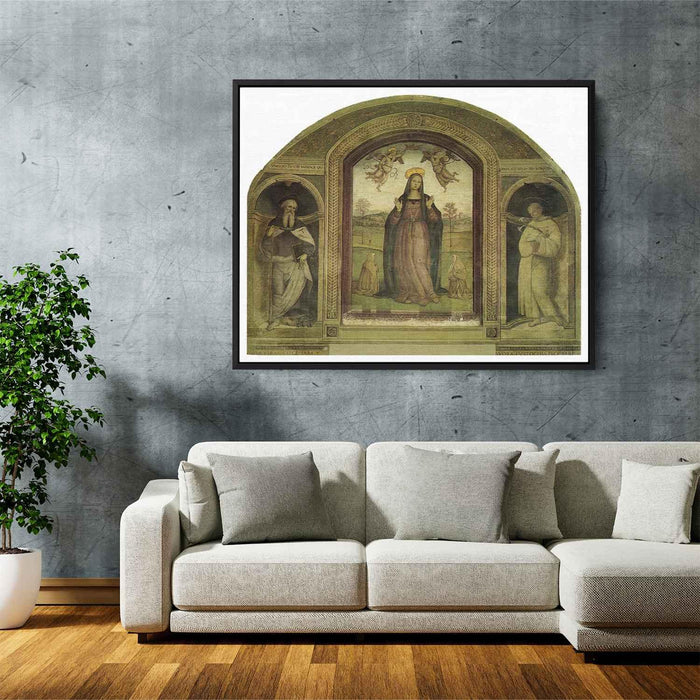 Madonna delle Grazie (1522) by Pietro Perugino - Canvas Artwork