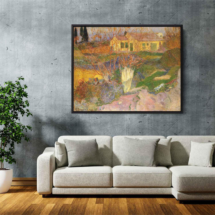 Mas, near Arles by Paul Gauguin - Canvas Artwork