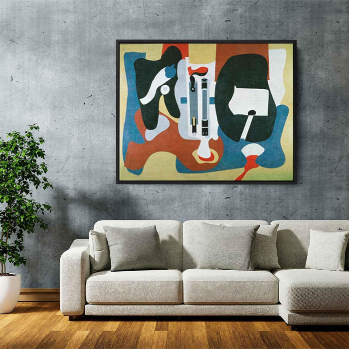 Mechanics of Flying by Arshile Gorky - Canvas Artwork