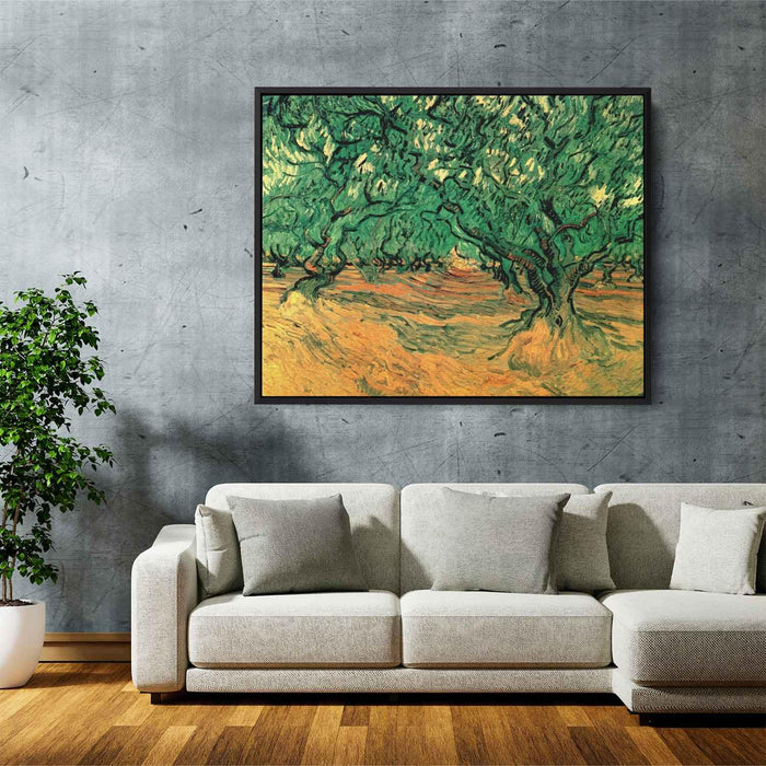 Olive Trees (1889) by Vincent van Gogh - Canvas Artwork