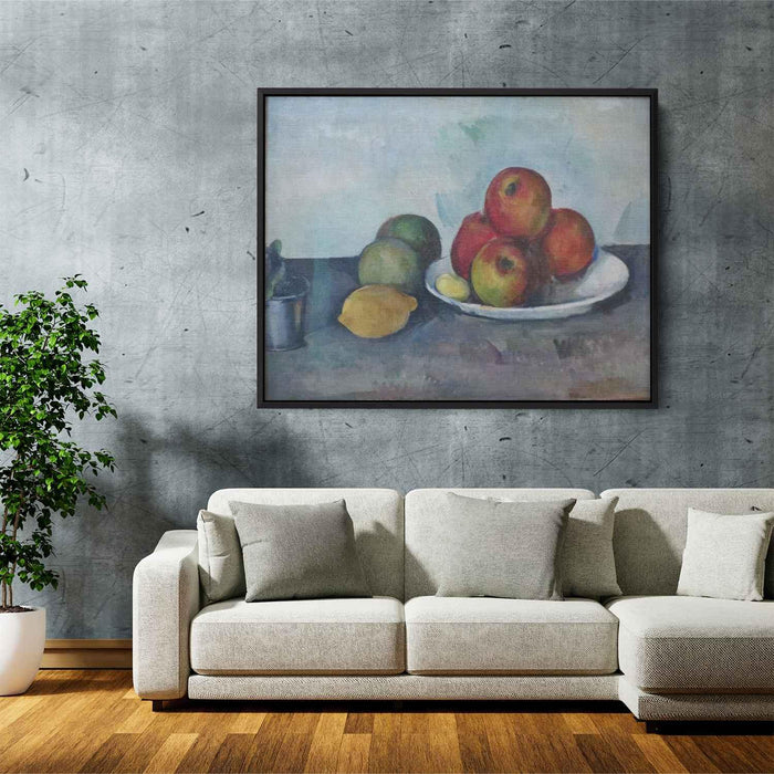 Still life with Apples (1890) by Paul Cezanne - Canvas Artwork