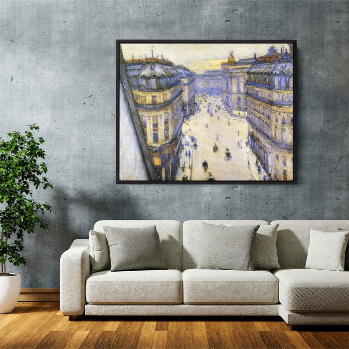 Rue Halevy, Seen from the Sixth Floor by Gustave Caillebotte - Canvas Artwork