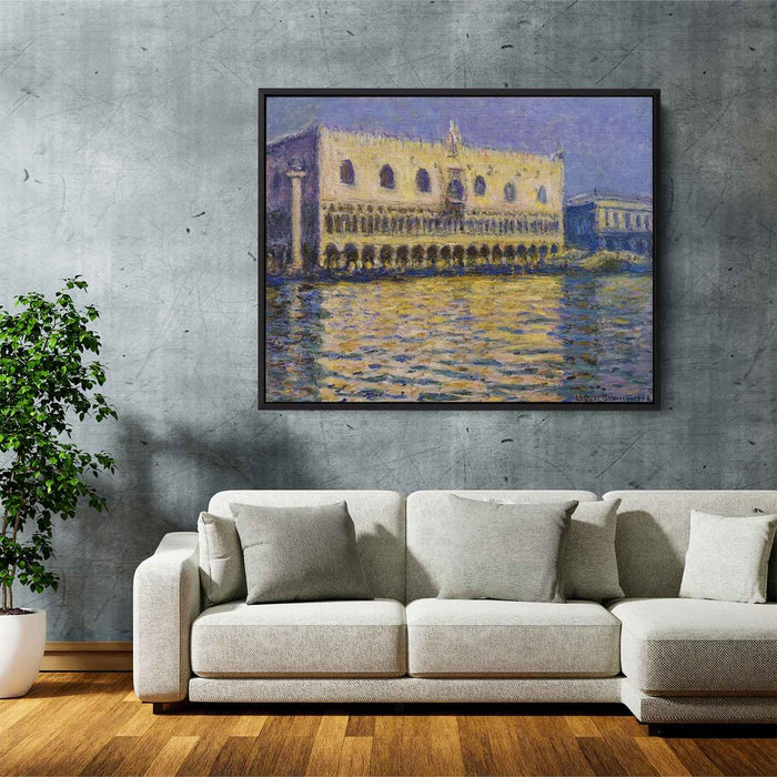 The Palazzo Ducale 2 (1908) by Claude Monet - Canvas Artwork