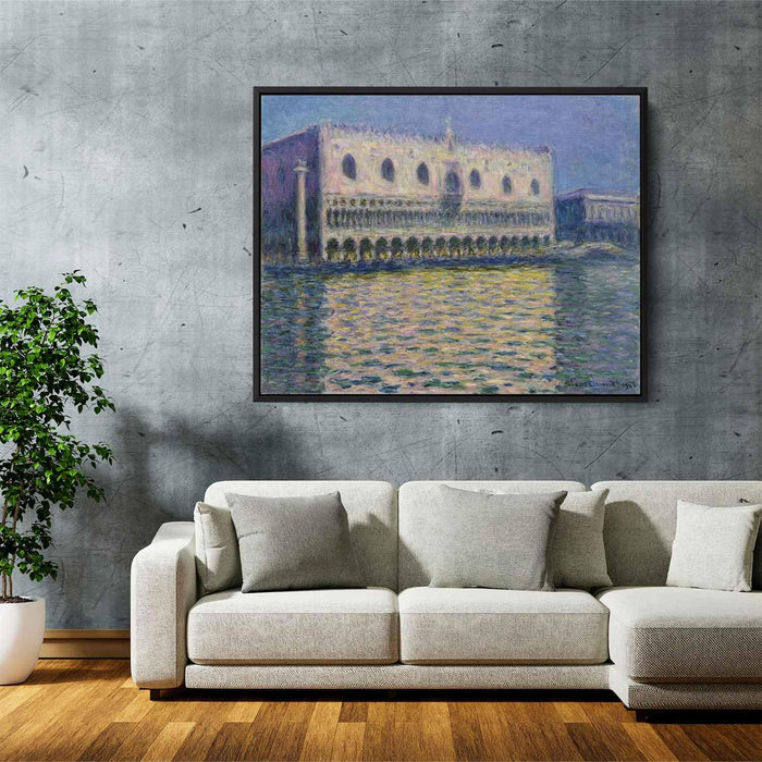 The Palazzo Ducale (1908) by Claude Monet - Canvas Artwork