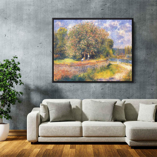 Tree Blooming by Pierre-Auguste Renoir - Canvas Artwork