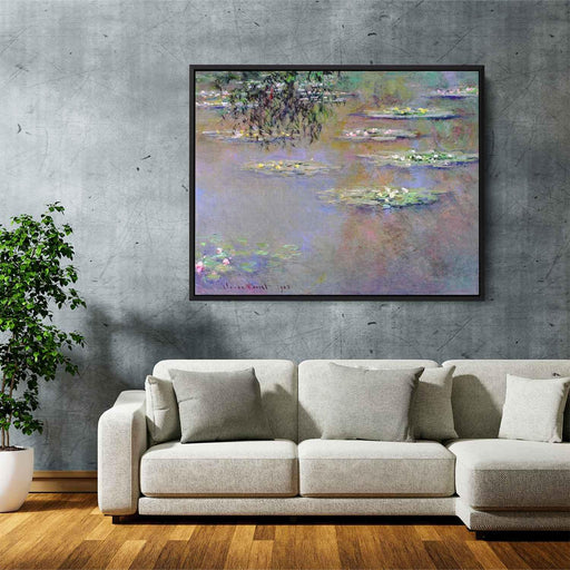 Water Lilies (1903) by Claude Monet - Canvas Artwork