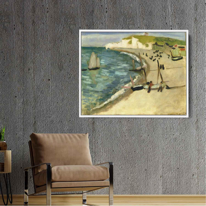 Aht Amont Cliffs at Etretat (1920) by Henri Matisse - Canvas Artwork