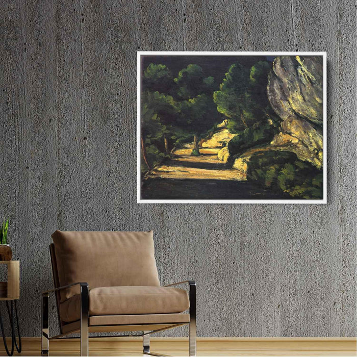 Landscape (1870) by Paul Cezanne - Canvas Artwork