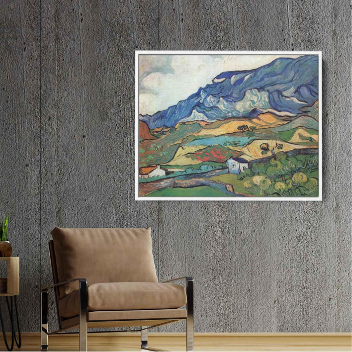 Les Alpilles, Mountain Landscape near South-Reme by Vincent van Gogh - Canvas Artwork