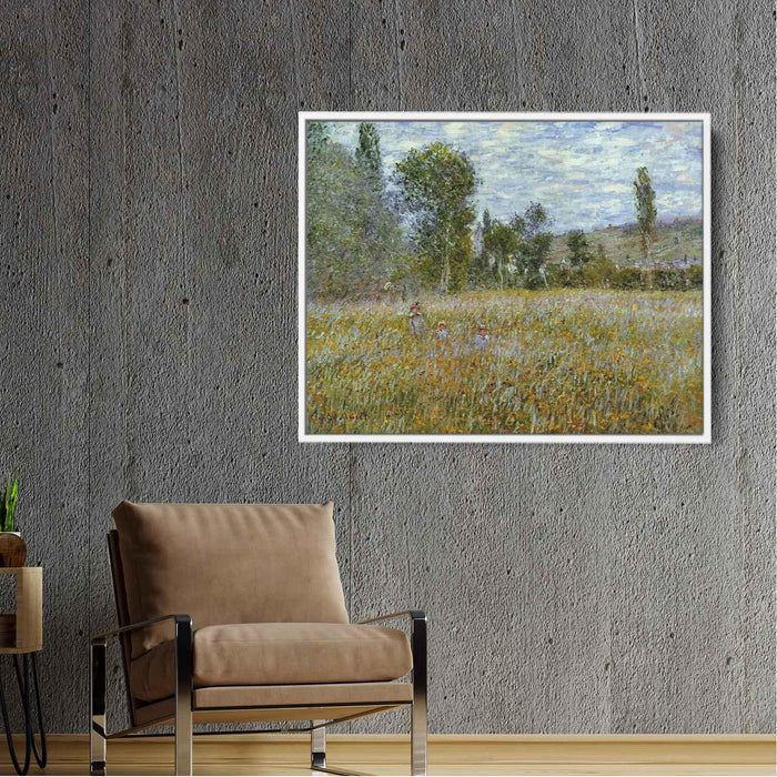 Meadow (1879) by Claude Monet - Canvas Artwork
