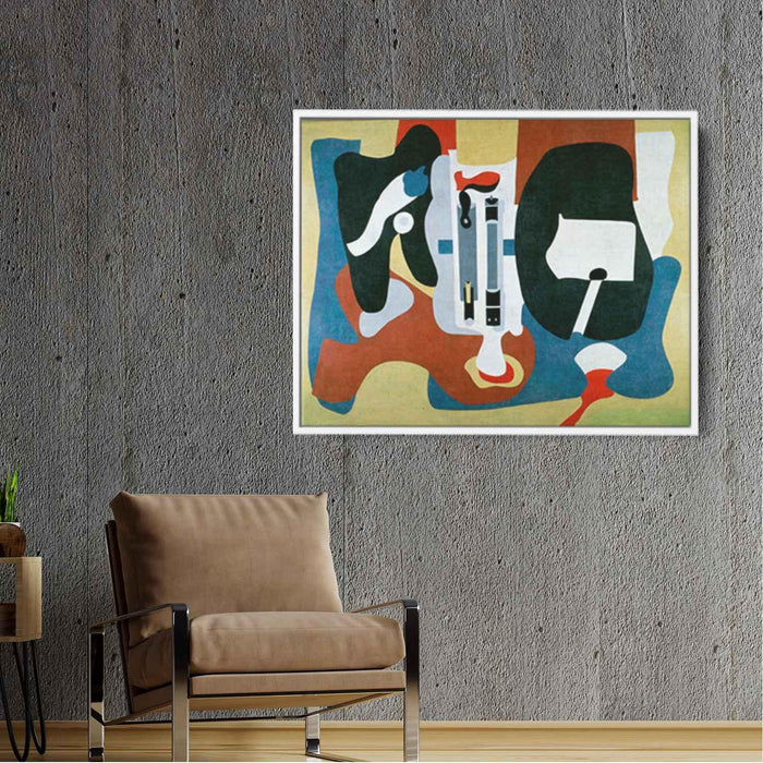 Mechanics of Flying by Arshile Gorky - Canvas Artwork