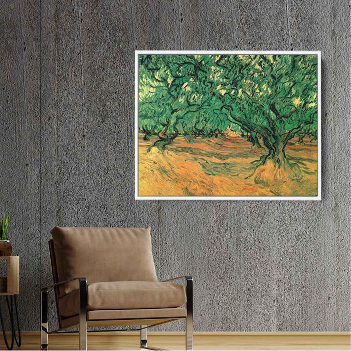 Olive Trees (1889) by Vincent van Gogh - Canvas Artwork