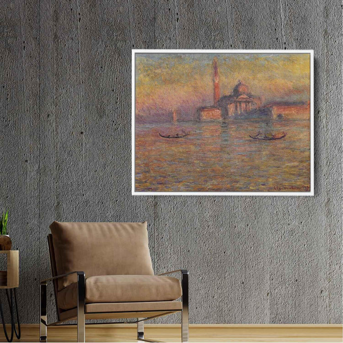 San Giorgio Maggiore 2 (1908) by Claude Monet - Canvas Artwork