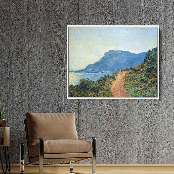 The Corniche of Monaco (1884) by Claude Monet - Canvas Artwork