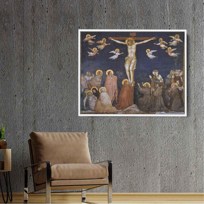 The Crucifixion (1320) by Giotto - Canvas Artwork