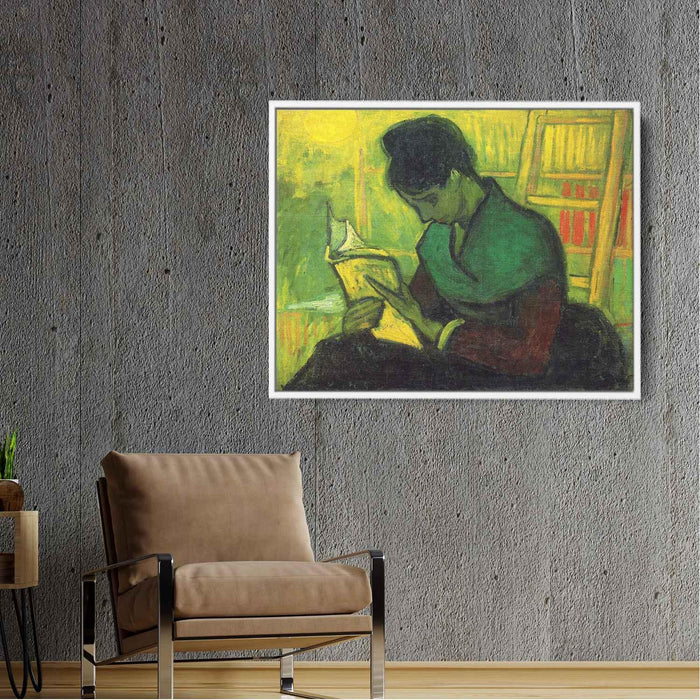 The Novel Reader (1888) by Vincent van Gogh - Canvas Artwork