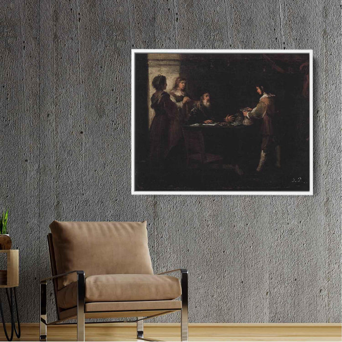 The Prodigal Son Receives His Rightful Inheritance by Bartolome Esteban Murillo - Canvas Artwork