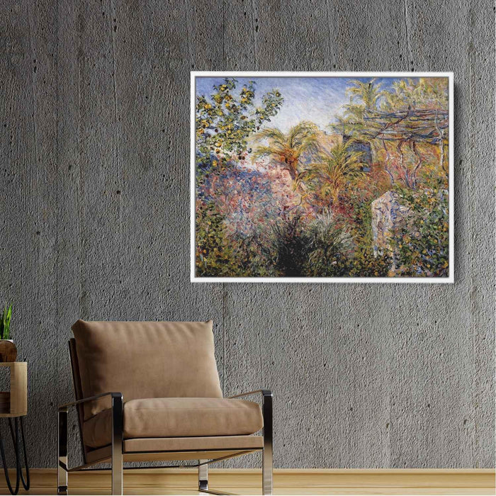 The Valley of Sasso, Bordighera by Claude Monet - Canvas Artwork
