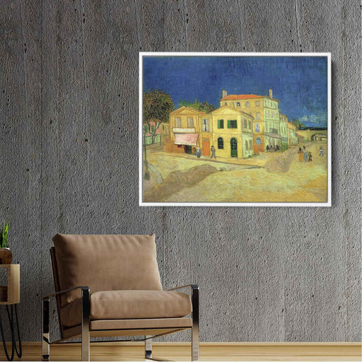 The Yellow House (1888) by Vincent van Gogh - Canvas Artwork