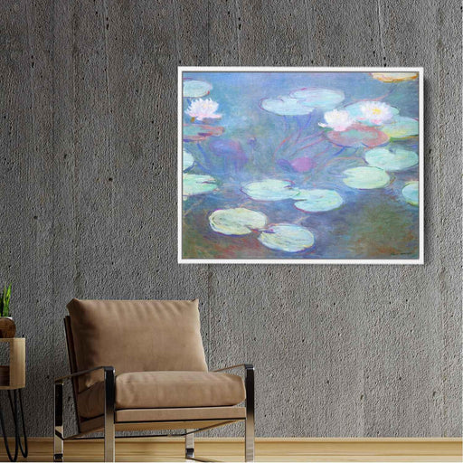 Water Lilies, Pink by Claude Monet - Canvas Artwork