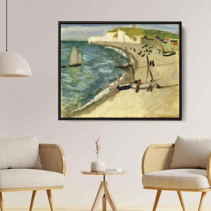 Aht Amont Cliffs at Etretat (1920) by Henri Matisse - Canvas Artwork