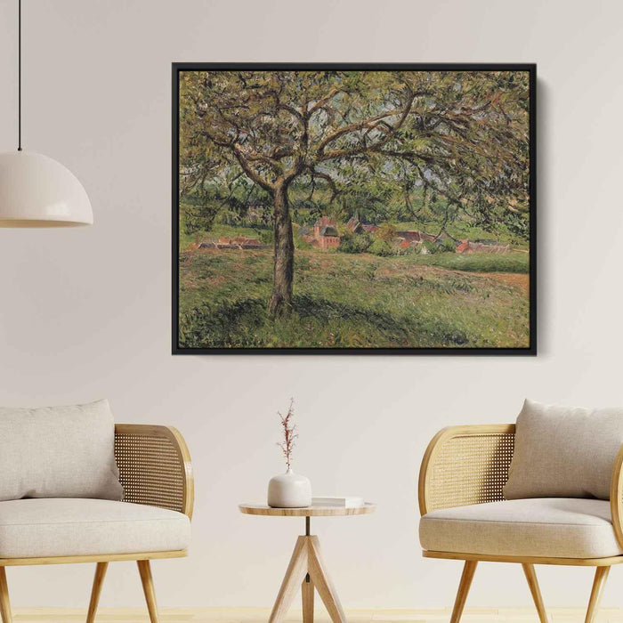 Apple Tree at Eragny (1884) by Camille Pissarro - Canvas Artwork
