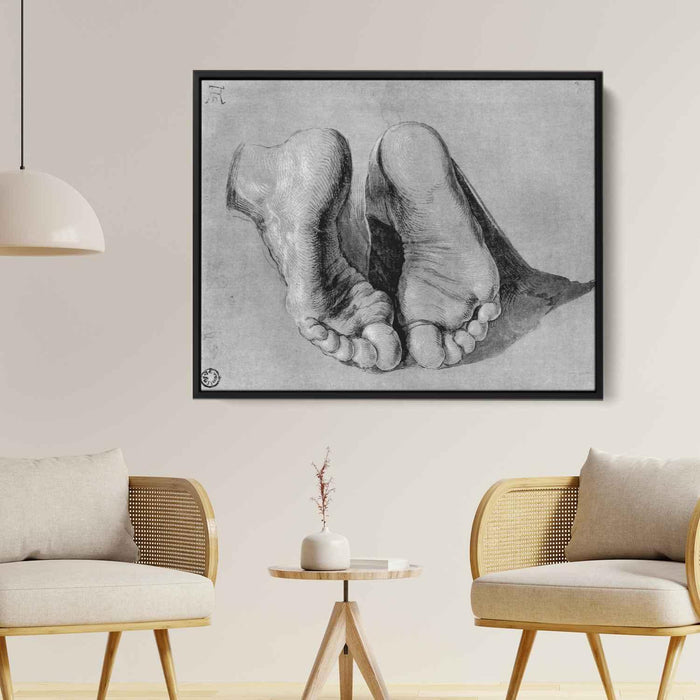 Feet of an apostle by Albrecht Durer - Canvas Artwork