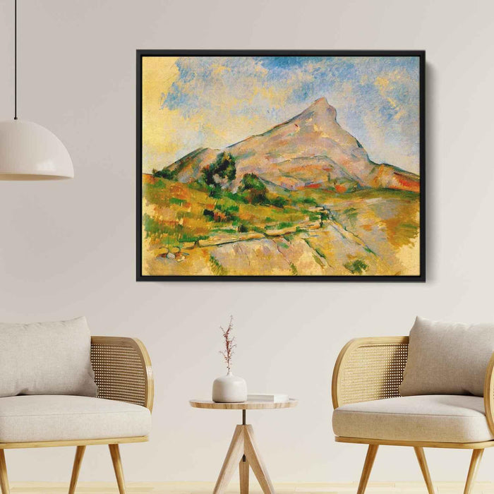 Mont Sainte-Victoire (1898) by Paul Cezanne - Canvas Artwork