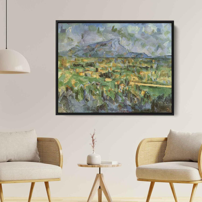 Mont Sainte-Victoire (1906) by Paul Cezanne - Canvas Artwork