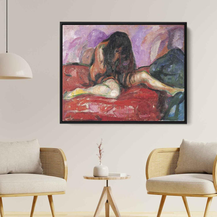 Nude I (1913) by Edvard Munch - Canvas Artwork