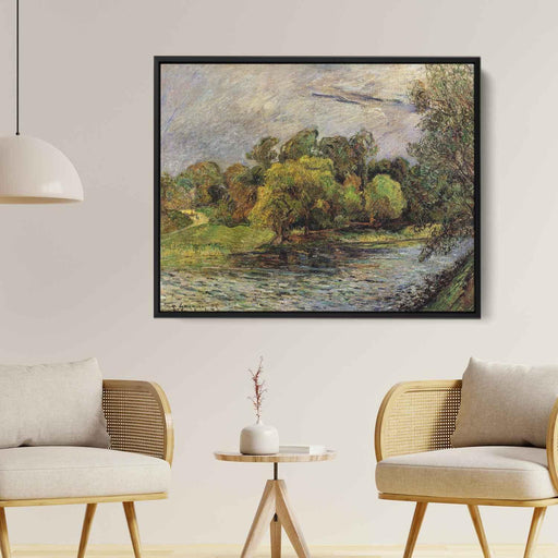 Oestervold Park, Copenhagen by Paul Gauguin - Canvas Artwork