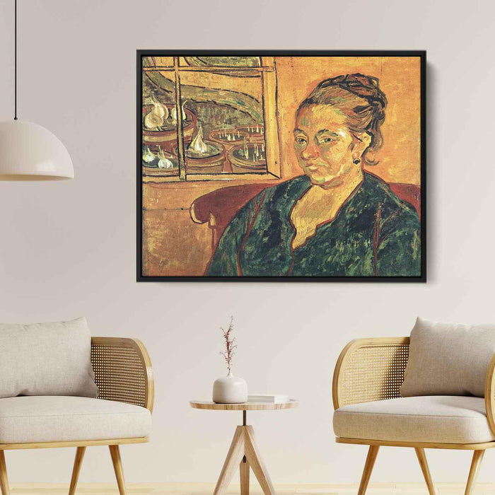 Portrait of Madame Augustine Roulin (1888) by Vincent van Gogh - Canvas Artwork