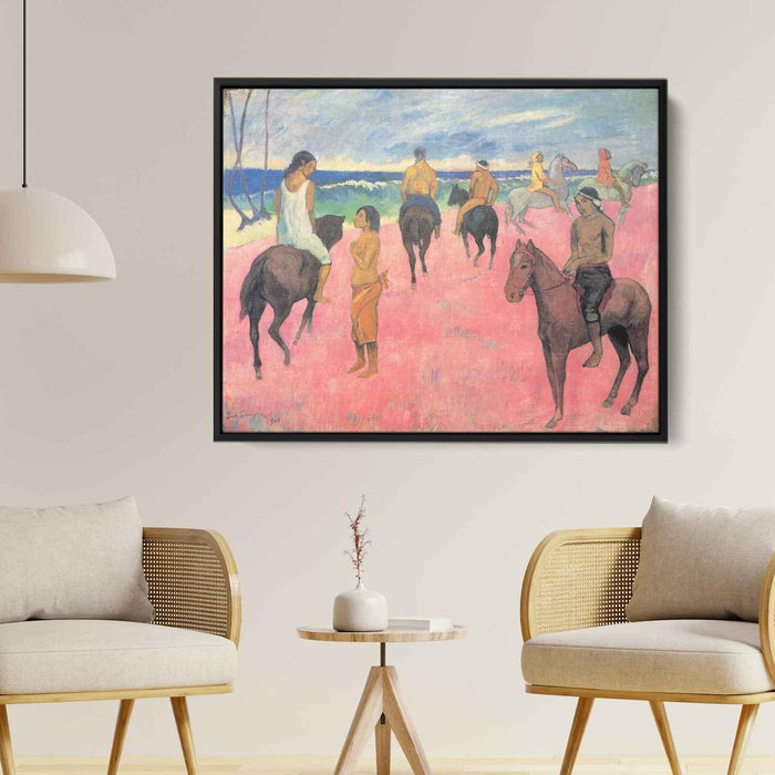 Riders on the Beach II (1902) by Paul Gauguin - Canvas Artwork