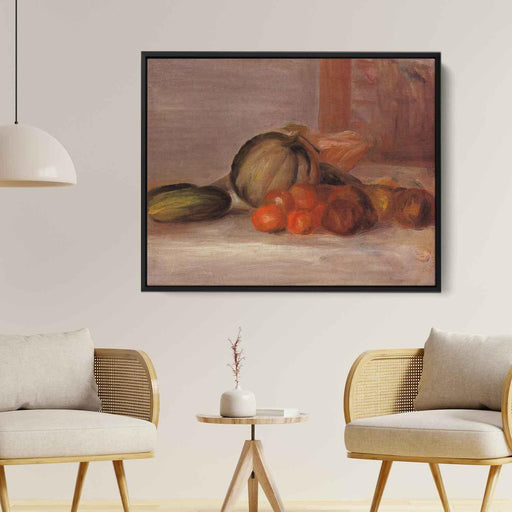 Still Life with Melon by Pierre-Auguste Renoir - Canvas Artwork