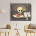 Still life with skull, candle and book by Paul Cezanne - Canvas Artwork