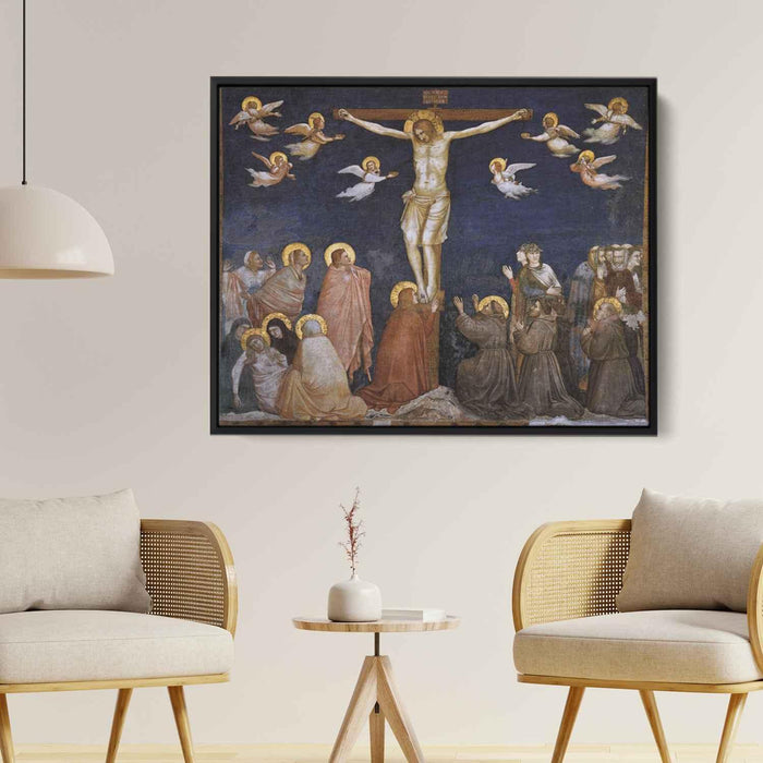 The Crucifixion (1320) by Giotto - Canvas Artwork