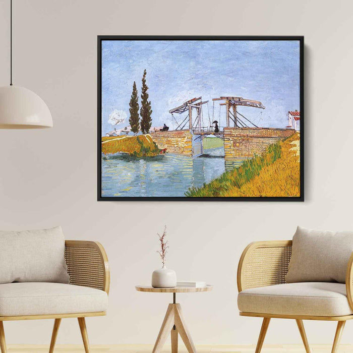 The Langlois Bridge (1888) by Vincent van Gogh - Canvas Artwork