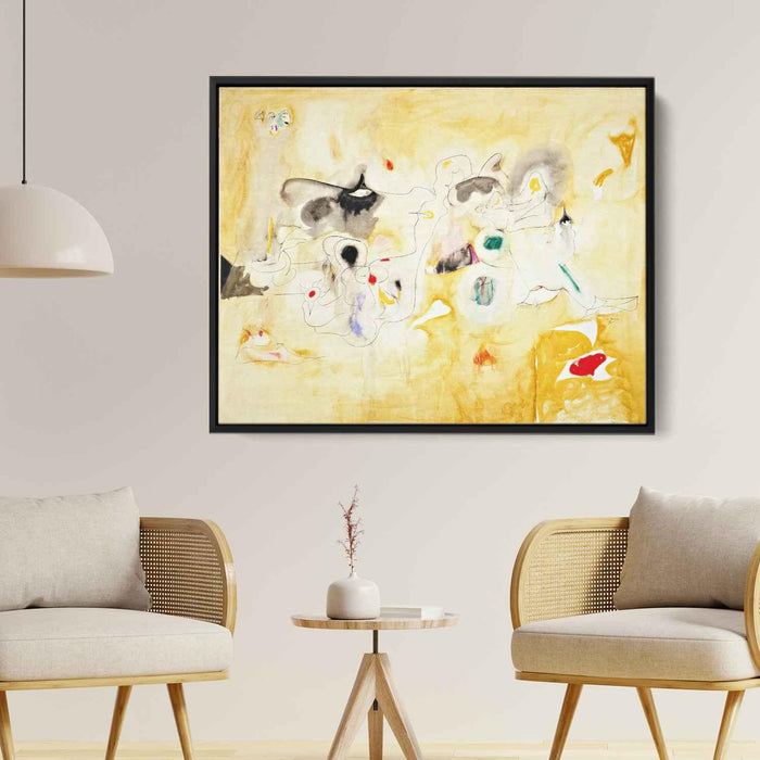 The Plough and the Song (1947) by Arshile Gorky - Canvas Artwork