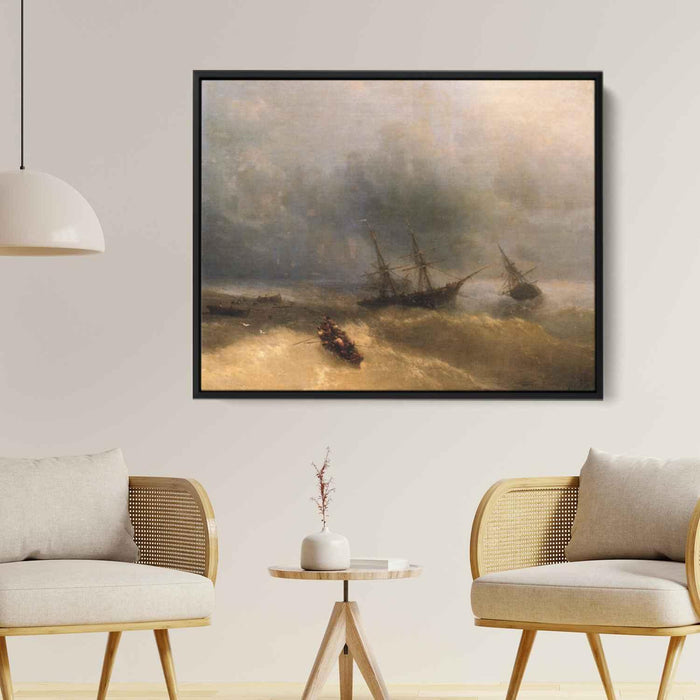 The Shipwreck by Ivan Aivazovsky - Canvas Artwork