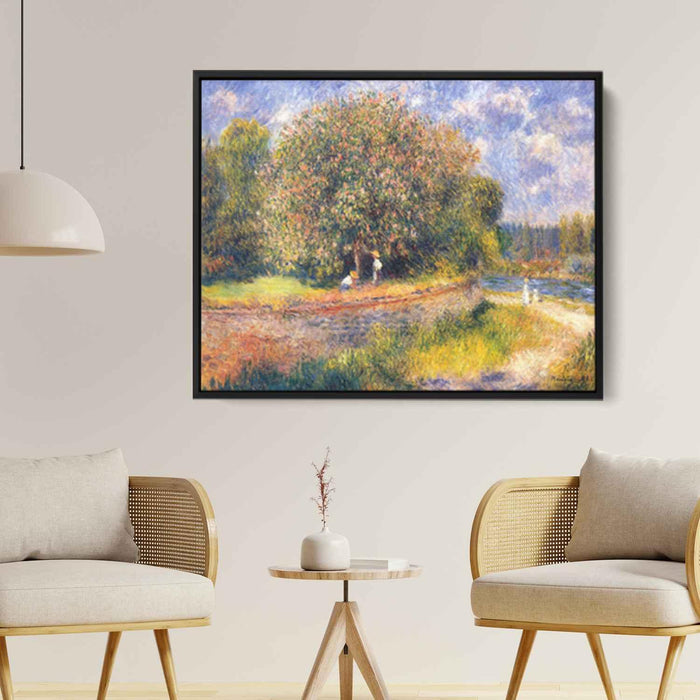 Tree Blooming by Pierre-Auguste Renoir - Canvas Artwork