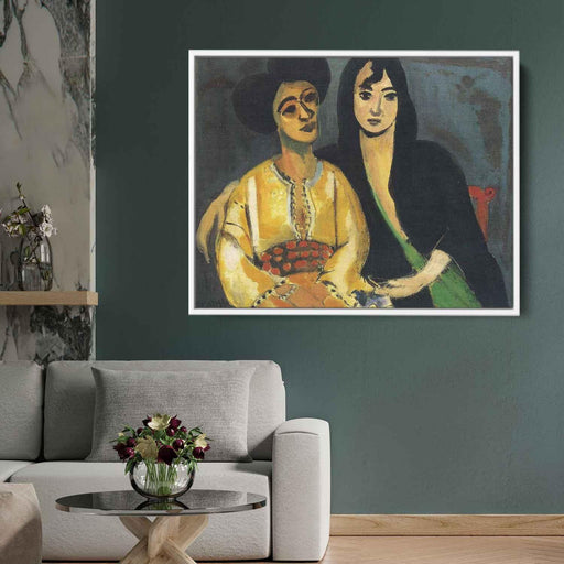 Aicha and Laurette (1917) by Henri Matisse - Canvas Artwork