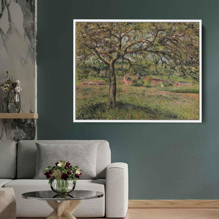 Apple Tree at Eragny (1884) by Camille Pissarro - Canvas Artwork