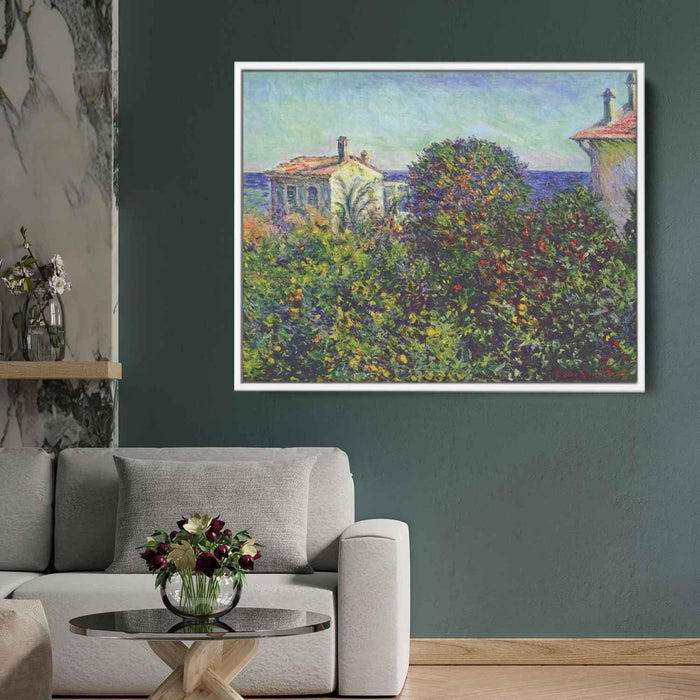 Bordighera, the House of Gardener by Claude Monet - Canvas Artwork