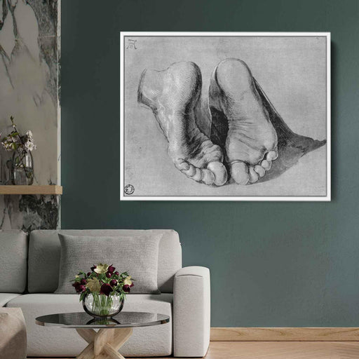 Feet of an apostle by Albrecht Durer - Canvas Artwork