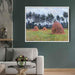 Haystacks, Overcast Day by Claude Monet - Canvas Artwork
