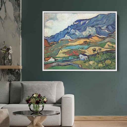 Les Alpilles, Mountain Landscape near South-Reme by Vincent van Gogh - Canvas Artwork