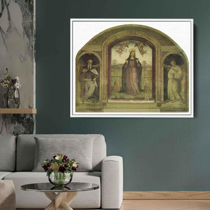 Madonna delle Grazie (1522) by Pietro Perugino - Canvas Artwork