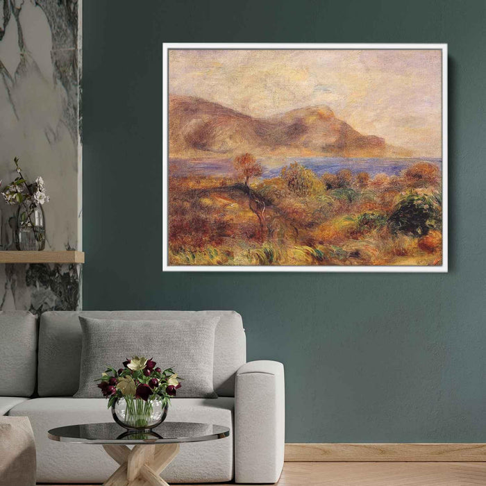 Mediteranean Landscape (1905) by Pierre-Auguste Renoir - Canvas Artwork
