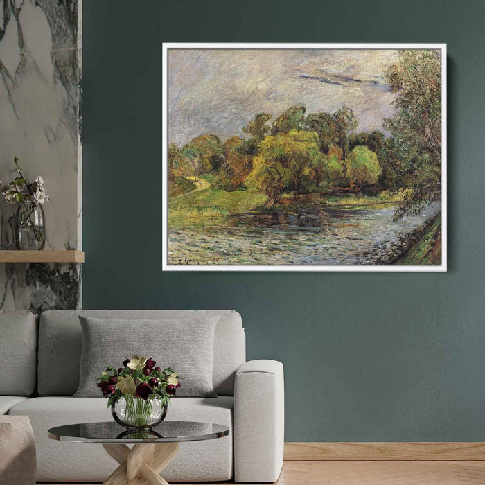 Oestervold Park, Copenhagen by Paul Gauguin - Canvas Artwork