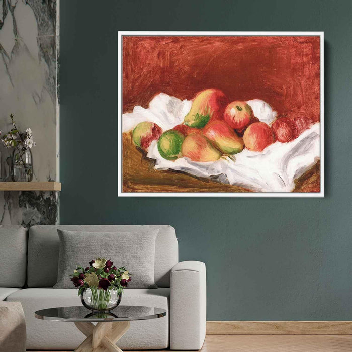 Pears and Apples (1890) by Pierre-Auguste Renoir - Canvas Artwork